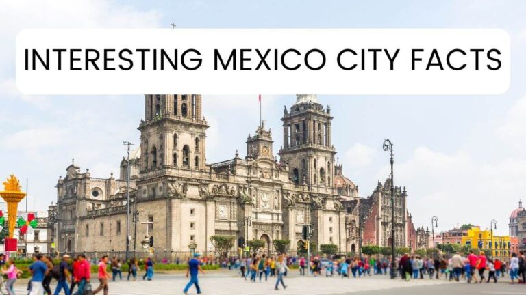 Traveling to Mexico City? Be sure to grab this Mexico City fact guide with the 21 most interesting things about Mexico City CDMX. #MexicoCity #Mexico