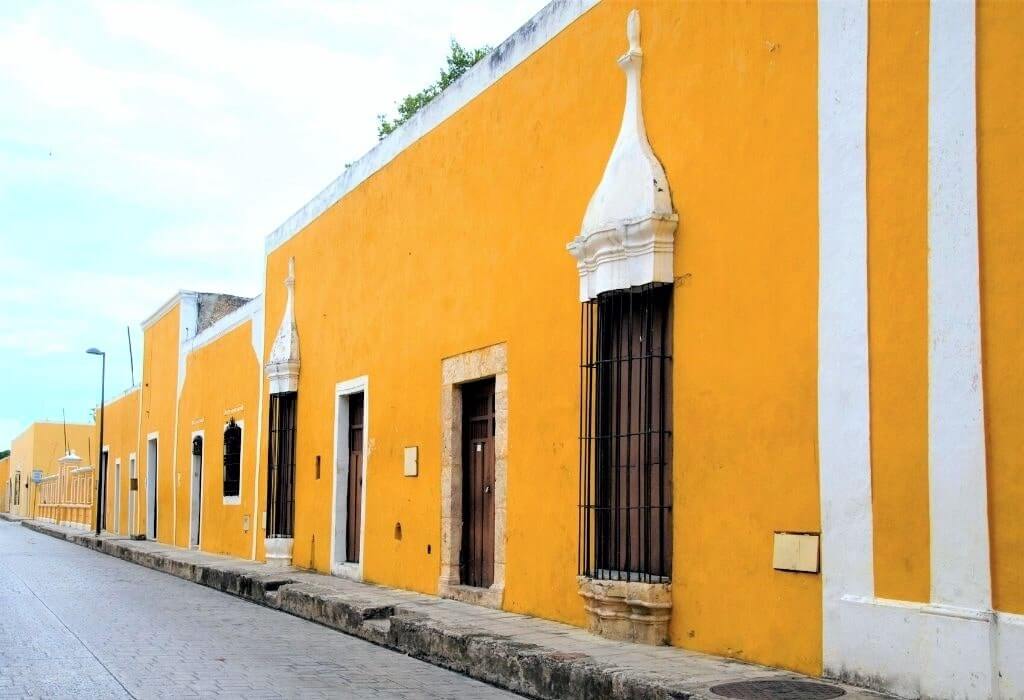 Magical town of Izamal in Mexico
