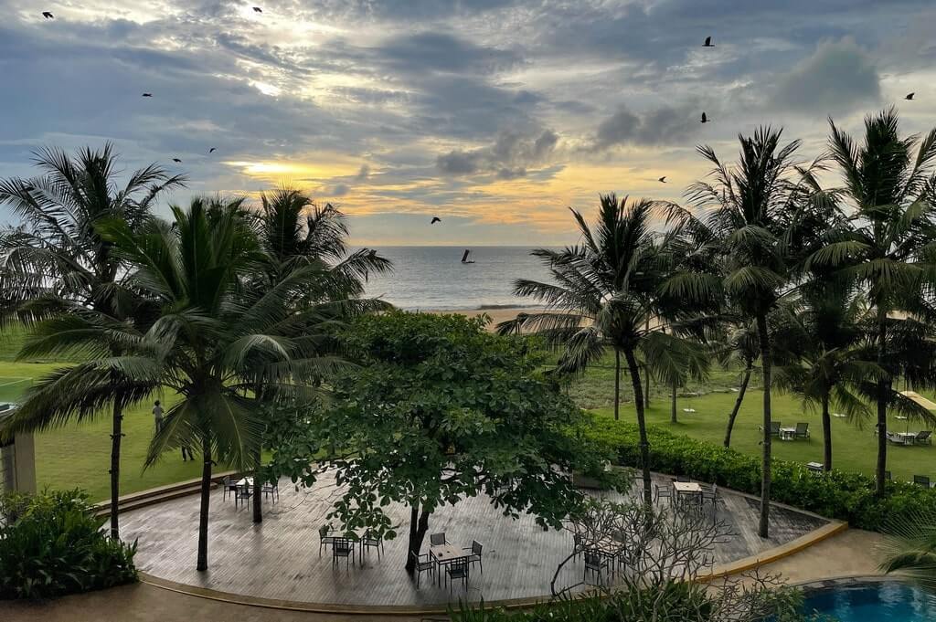 View from Heritance Negombo hotel