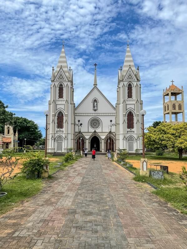 Stunning St. Sebastian Church in Negombo, Sri Lanka