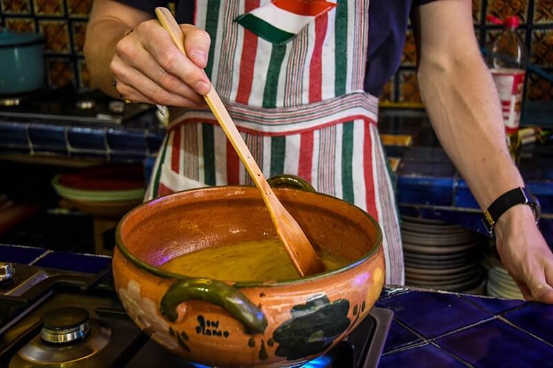 Mexican cooking class