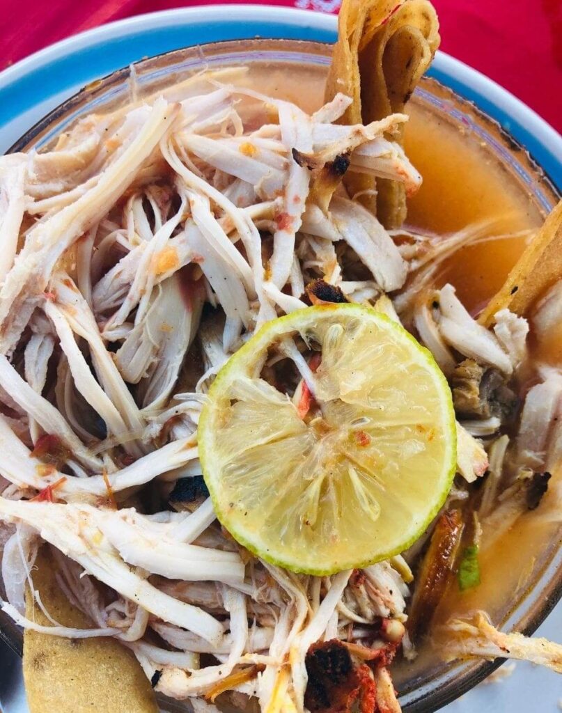 Sopa de Lima in Yucatan Mexico