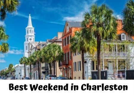 Charleston SC Weekend Itinerary Homepage