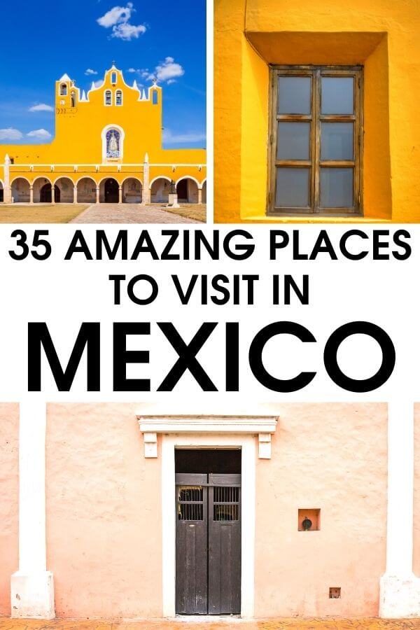 Looking for the best things to do in Mexico? Wondering what are the best places to visit in Mexico? Grab this ultimate Mexico bucket list with 35 most amazing things to do in Mexico. Add these beautiful Mexico travel destinations for a memorable Mexico trip. #Mexico #BucketList