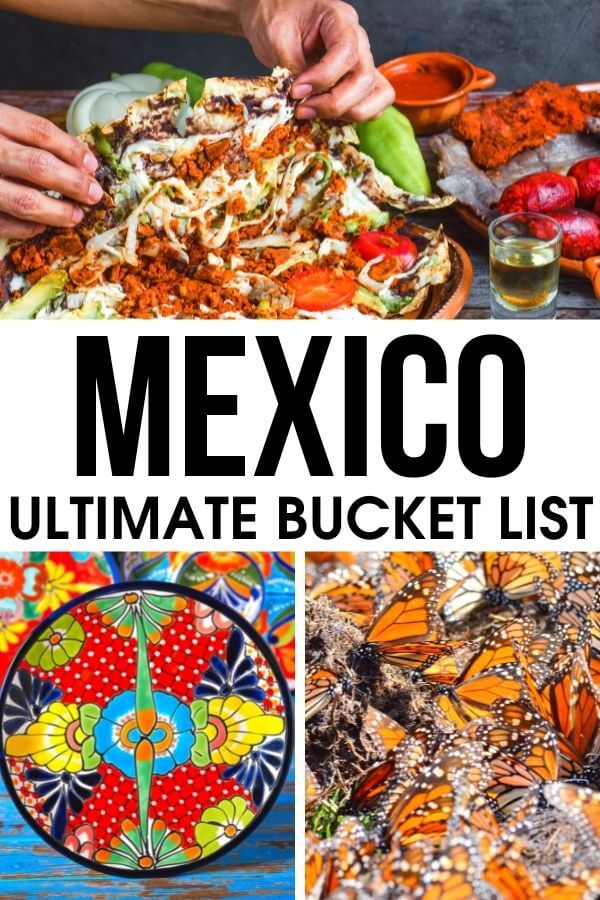 Looking for the best things to do in Mexico? Wondering what are the best places to visit in Mexico? Grab this ultimate Mexico bucket list with 35 most amazing things to do in Mexico. Add these beautiful Mexico travel destinations for a memorable Mexico trip. #Mexico #BucketList