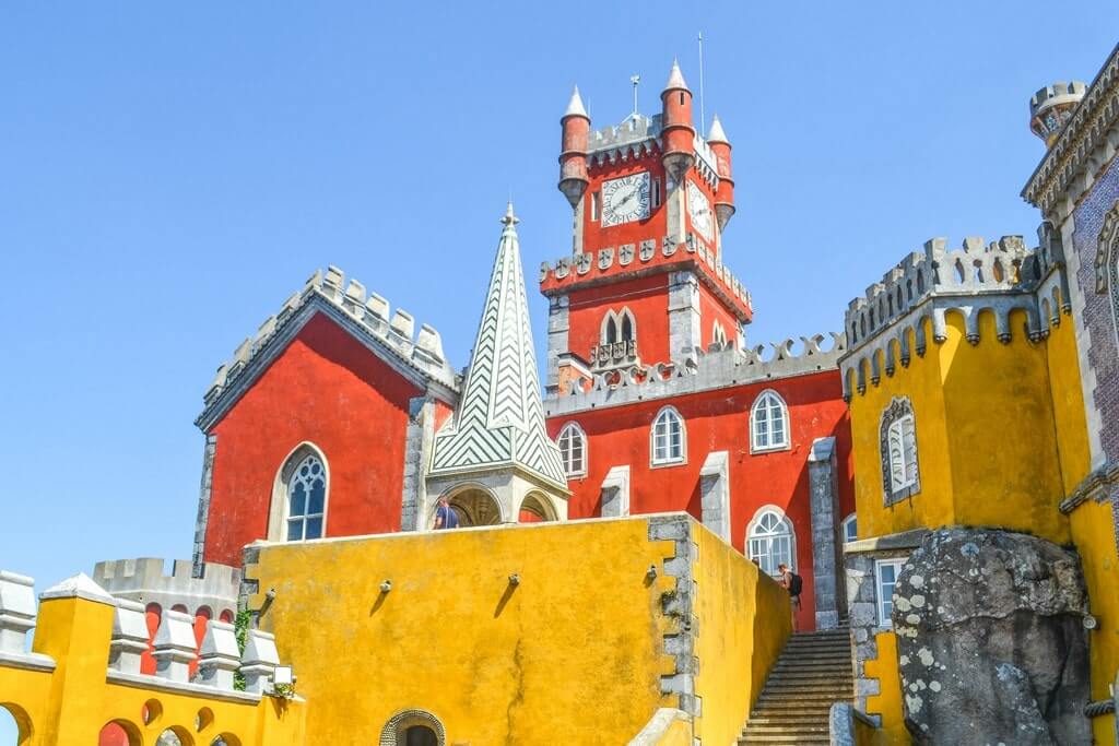 Stunning Pena Palace in Sintra