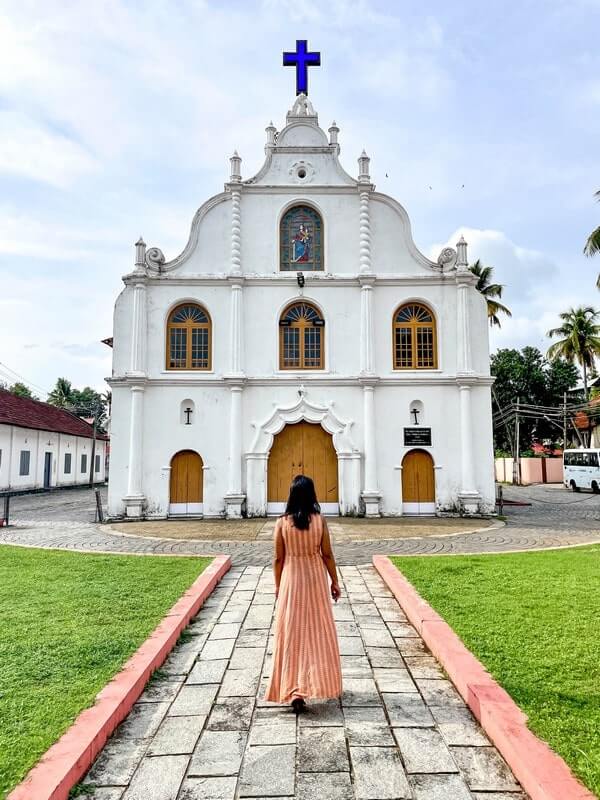 Church on Vypin Island, Kerala