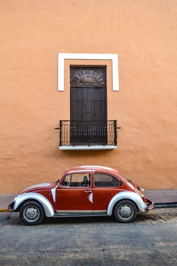 Red Beetle on the streets of Valladolid
