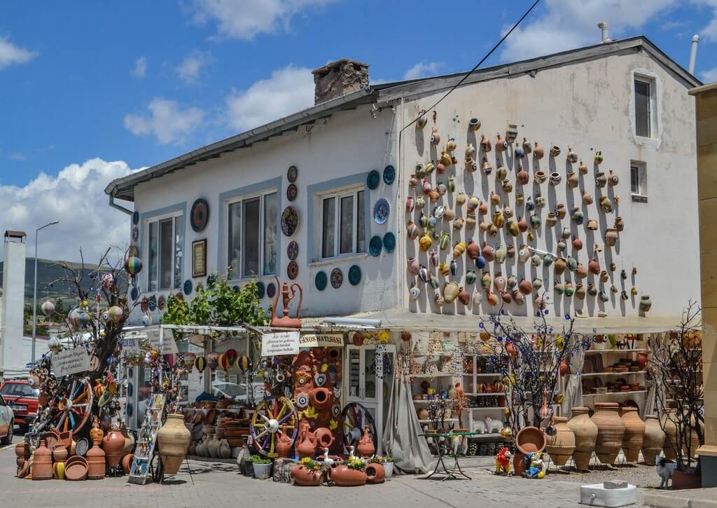 Pottery shop in Avanos