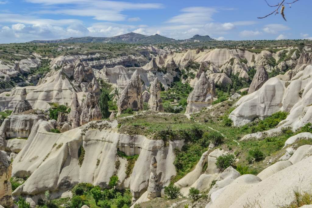 The picturesque valleys of Cappadocia