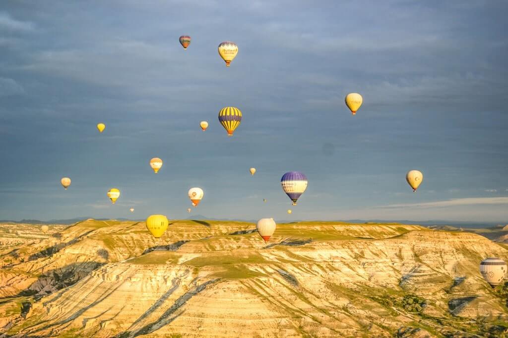 Martian landscape of Cappadocia