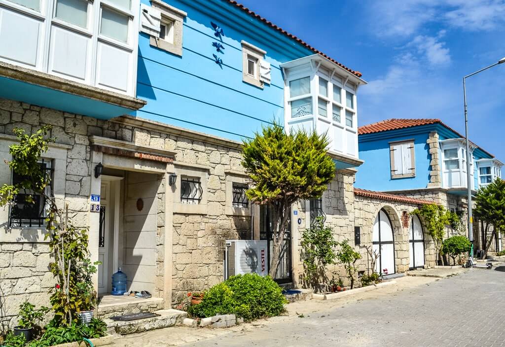 Old stone houses of Alacati