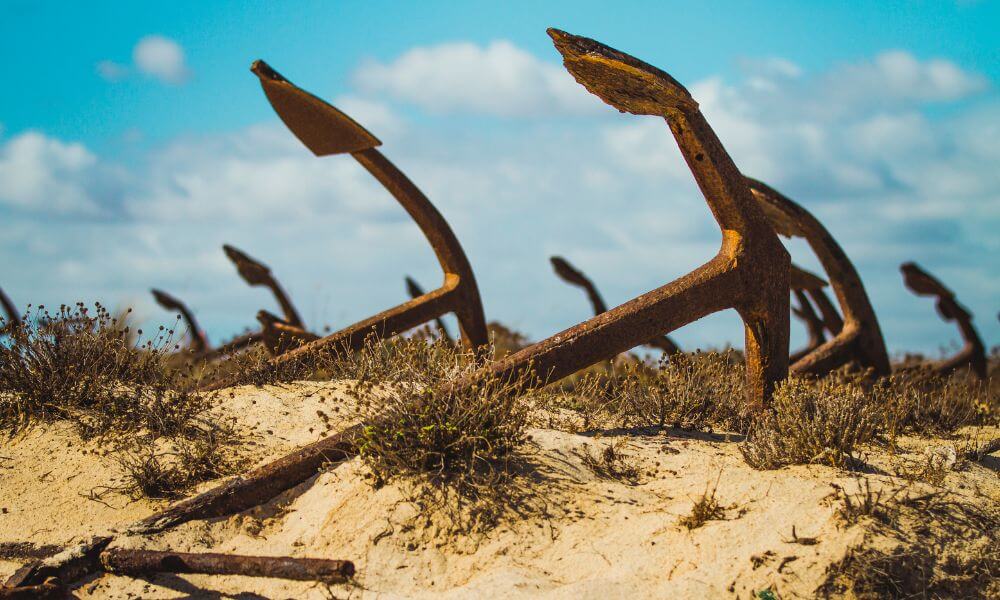 Anchors Cemetery in Portugal