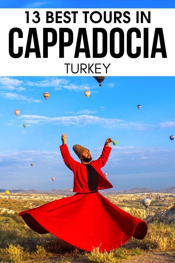 Visiting Cappadocia, Turkey? Looking for the best Cappadocia tours? Grab this list of the 13 best excursions and tours in Cappadocia that totally deserve your time and money. #Cappadocia #Turkey