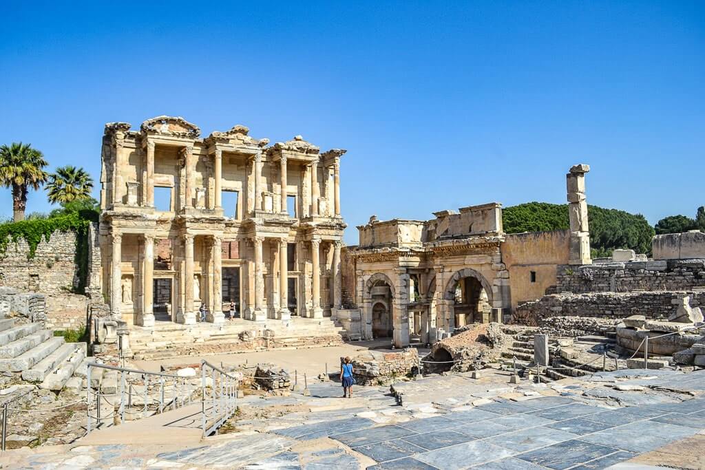 Library of Celsus at Ephesus Ancient City