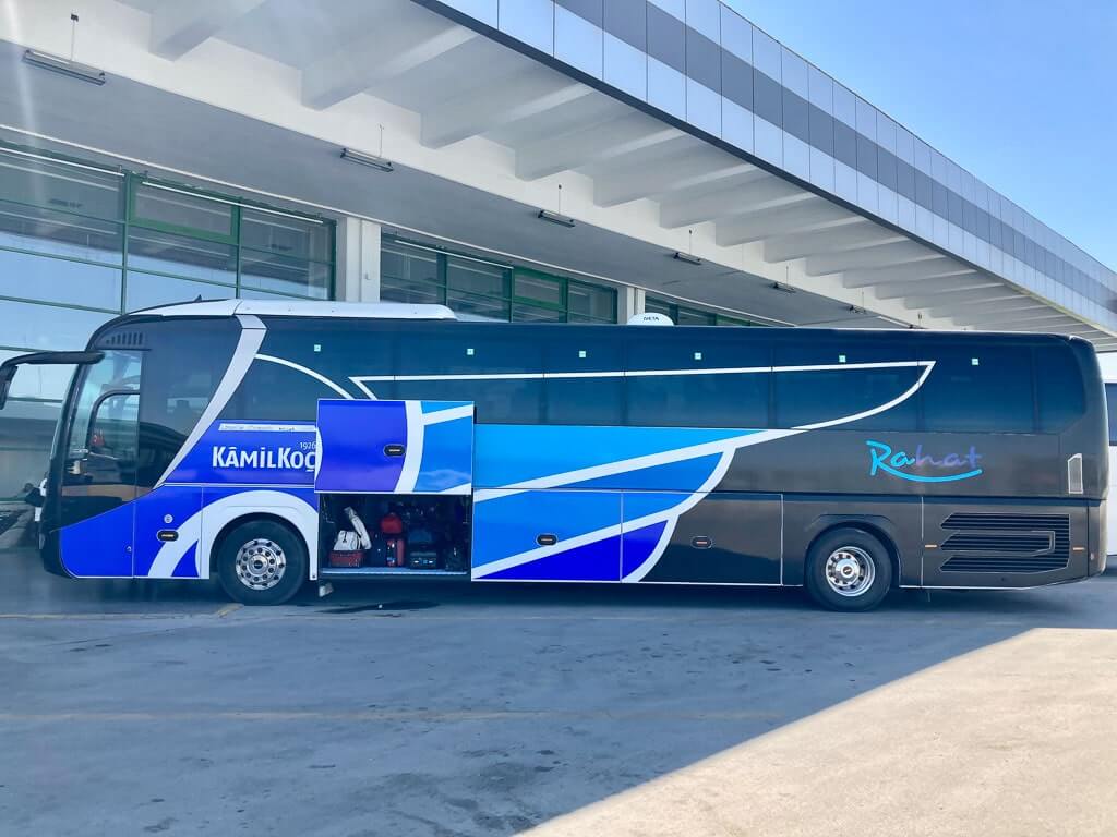 Kamil Koc bus in Turkey