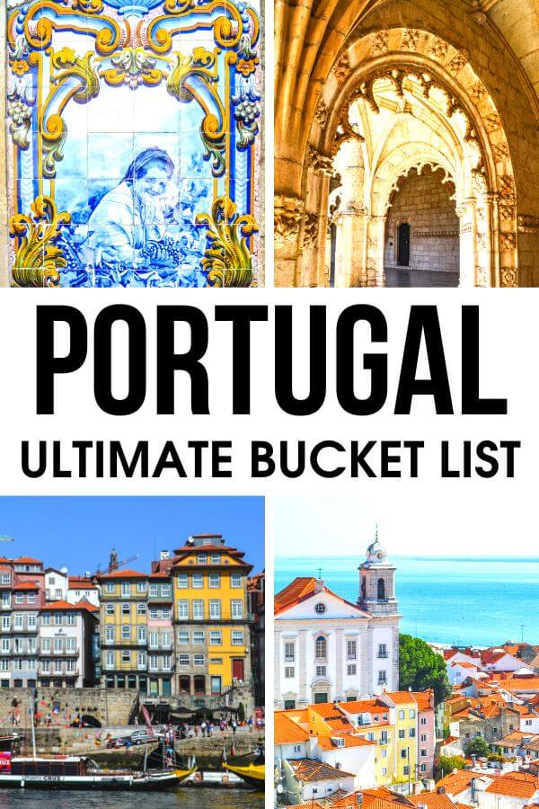 Traveling to Portugal? Looking for the best things to do in Portugal? Check out this epic Portugal bucket list with the most amazing things to do in Portugal. #Portugal #Europe