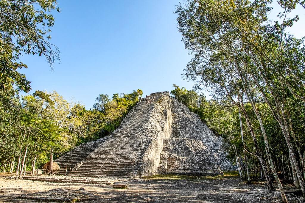 Ruins of Coba in Mexico - one of the best day trips from Cancun