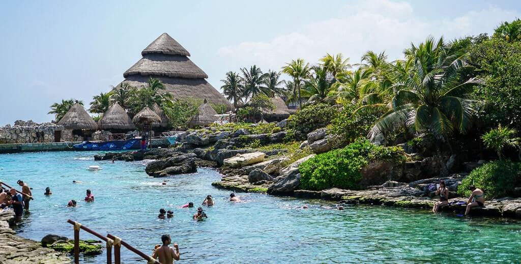 Xcaret Park near Cancun Mexico