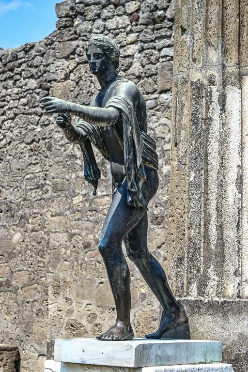 Statue of Apollo - Pompeii Archaeological Site