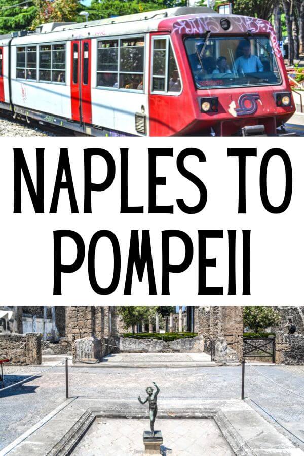 Visiting Pompeii, Italy? Wondering how to get to Pompeii from Naples? Check out this epic travel guide with 5 best ways to get to Pompeii from Naples. #Pompeii #Naples #Italy