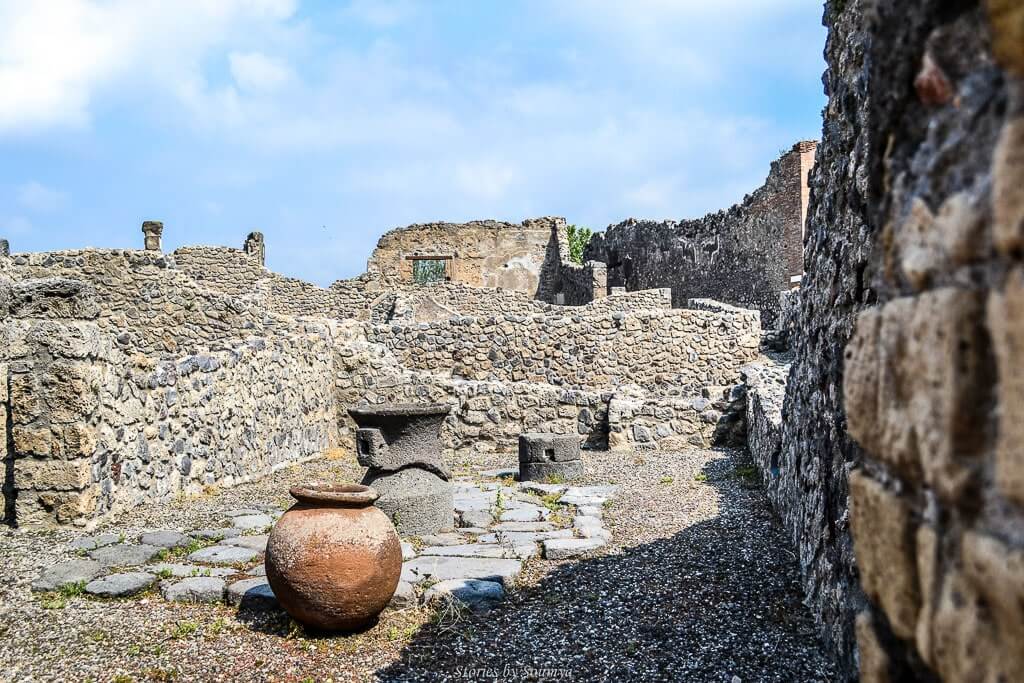 Ruins of Pompeii Italy