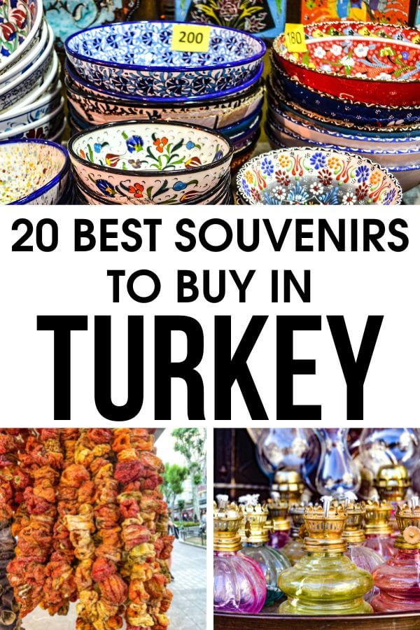 Worried about Turkish souvenir shopping? Looking for the best Turkish souvenirs to buy in Istanbul and elsewhere. Check out our list of 20 most unique souvenirs and gifts to buy in Turkey. #Turkish #Turkey #Souvenirs