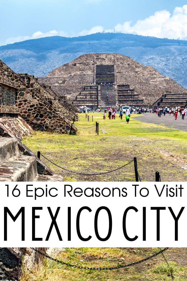Still on the fence about visiting Mexico City? Check out these 15 inspiring reasons why you should visit Mexico City at least once. #MexicoCity #Travel #Mexico
