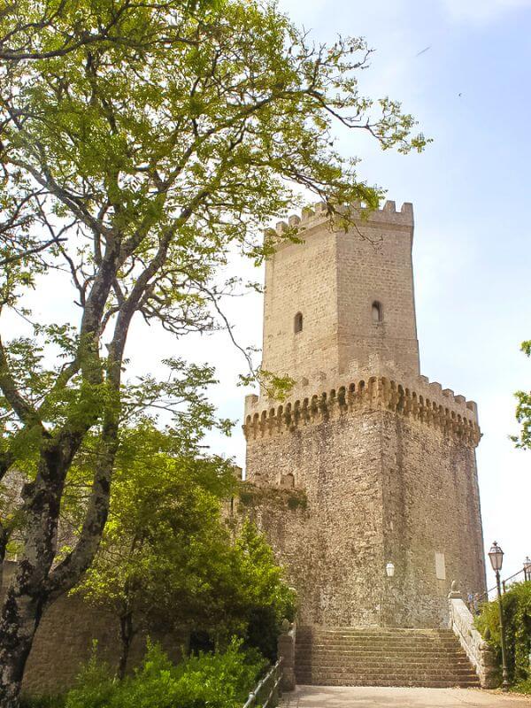 Erice Castle in Sicily