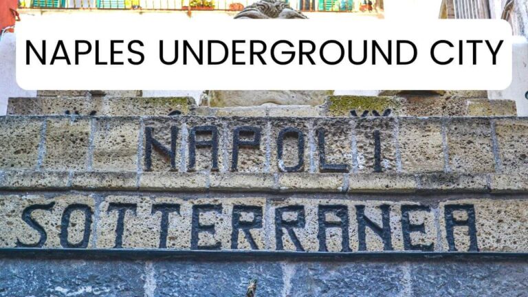 Planning to visit the underground city of Naples Italy? Check out this ultimate guide on the best ways to see Naples underground and what to expect on your underground tours. #Naples #Italy