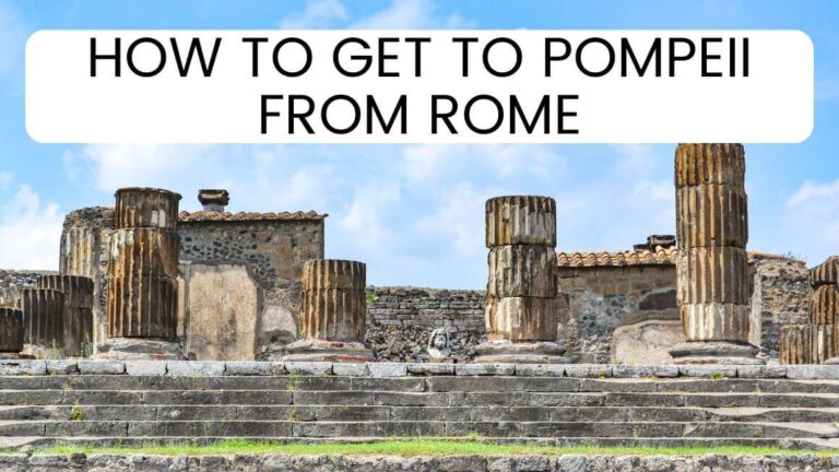 Planning a Rome to Pompeii day trip? Check out 4 best ways to visit Pompeii from Rome in one day and get best tour recommendations and self travel tips. #Pompeii #Rome #Italy