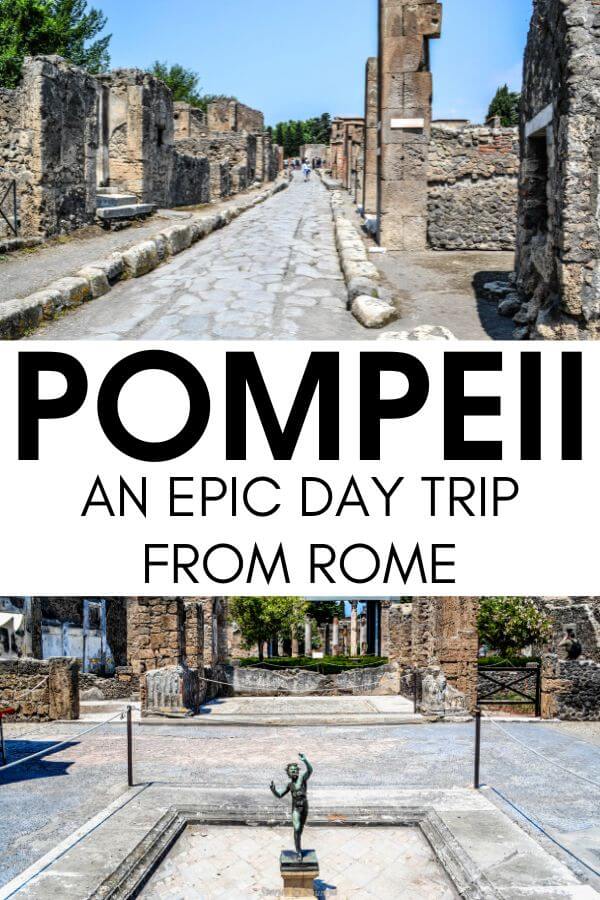 Planning a Rome to Pompeii day trip? Check out 4 best ways to visit Pompeii from Rome in one day and get best tour recommendations and self travel tips. #Pompeii #Rome #Italy