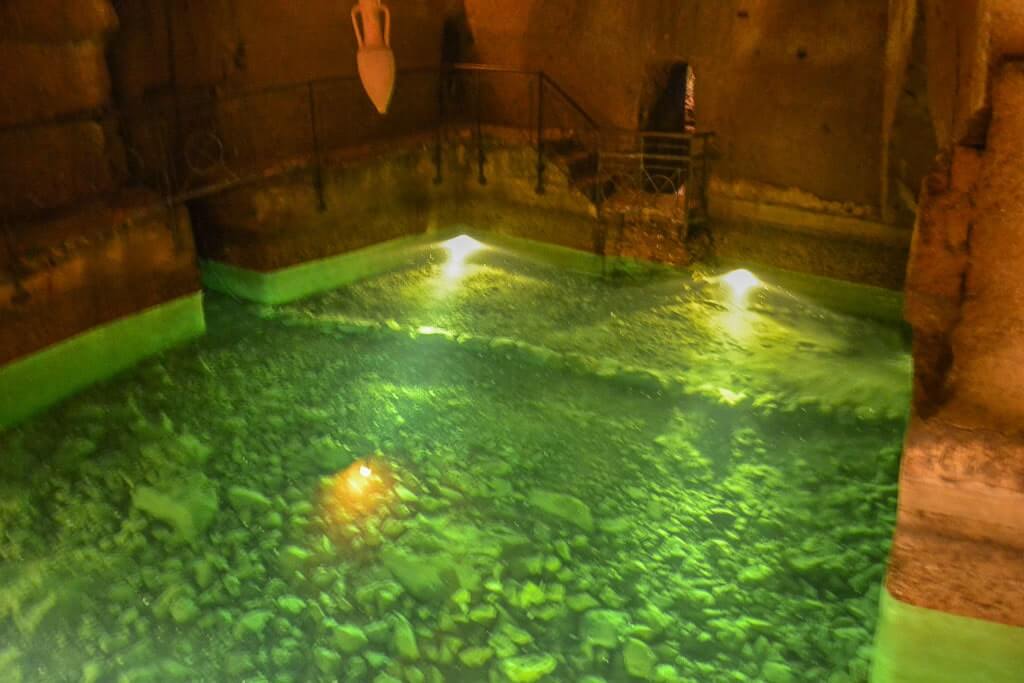 Underground cisterns in Naples