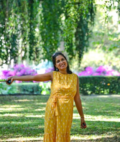 Author at Peradeniya Botanical Gardens in Kandy