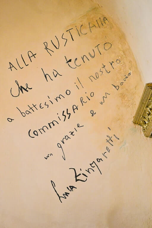 Montalbano's message for A' Rusticana