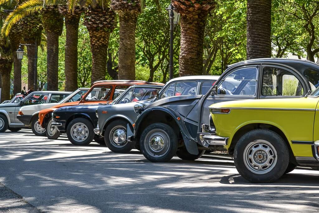 Car exhibition at Ibleo Garden