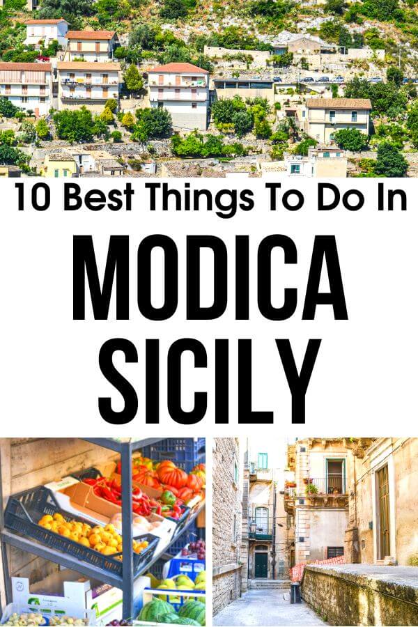 Traveling to Modica Sicily? Wondering what to do in Modica? Grab this Modica travel guide with the 10 best things to do in Modica Italy that you totally need to have in your Modica bucket list. #Modica #Sicily #Italy