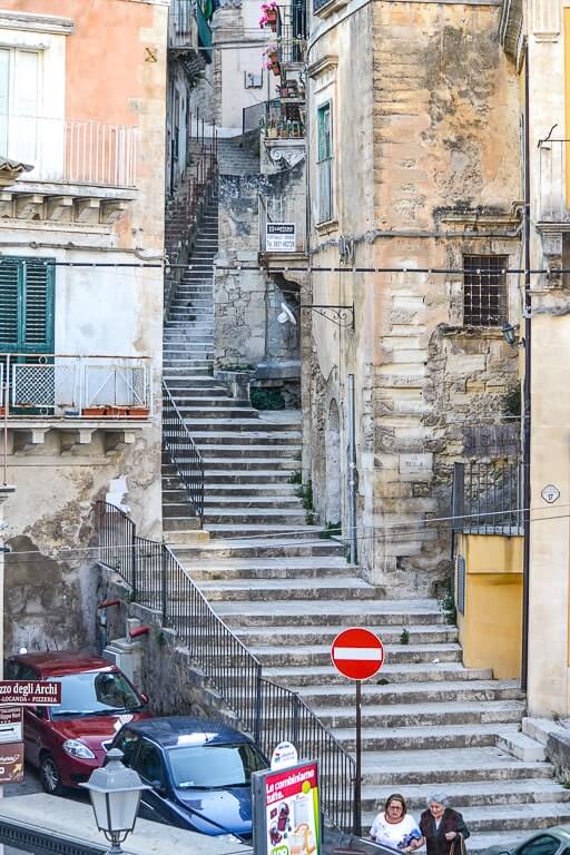 Ragusa stairs