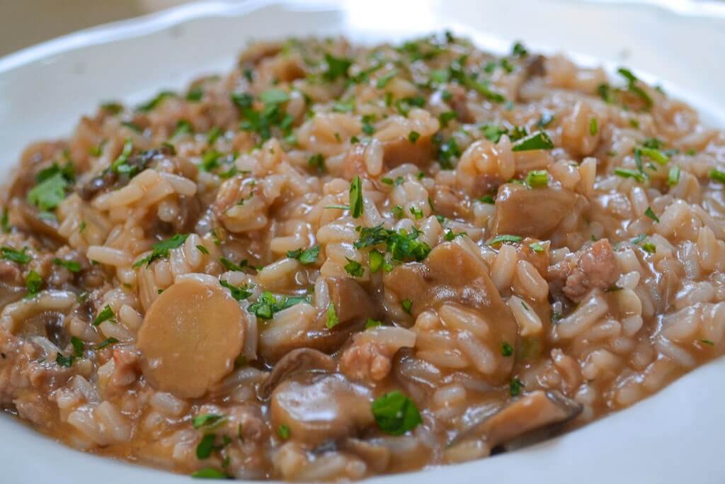 Risotto in Ragusa Ibla