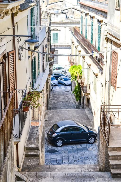 Stairs in Modica