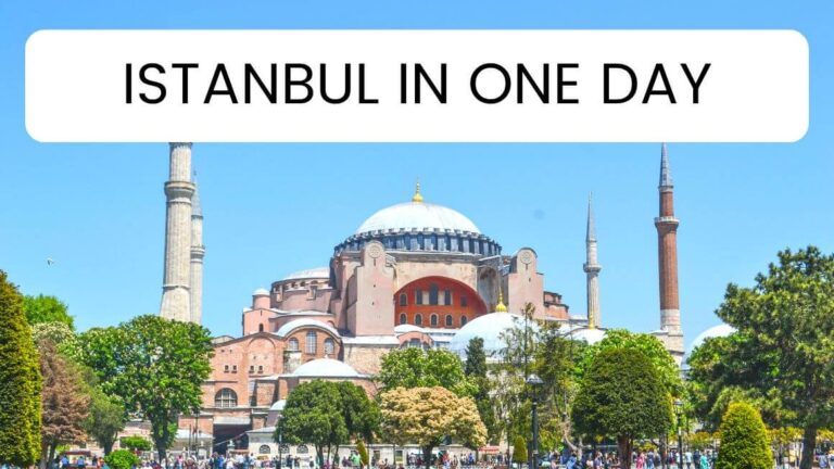Visiting Istanbul, Turkey? Grab this epic one day Istanbul itinerary and see the best highlights of Istanbul on your trip. #Istanbul #Turkey #Itinerary