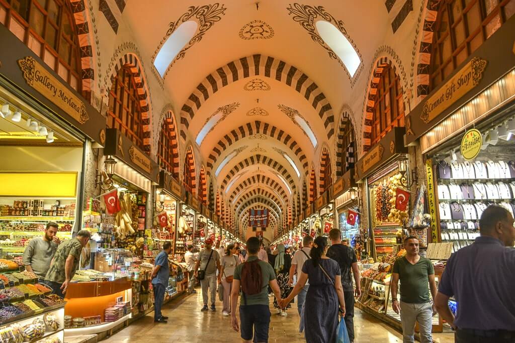 Spice Bazaar or Egyptian Market in Istanbul