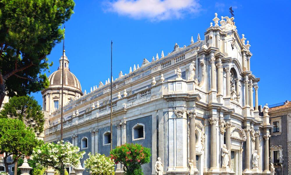 The Cathedral of Catania in Sicily.