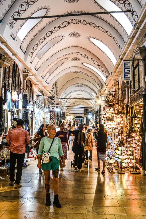 Istanbul's famous Grand Bazaar