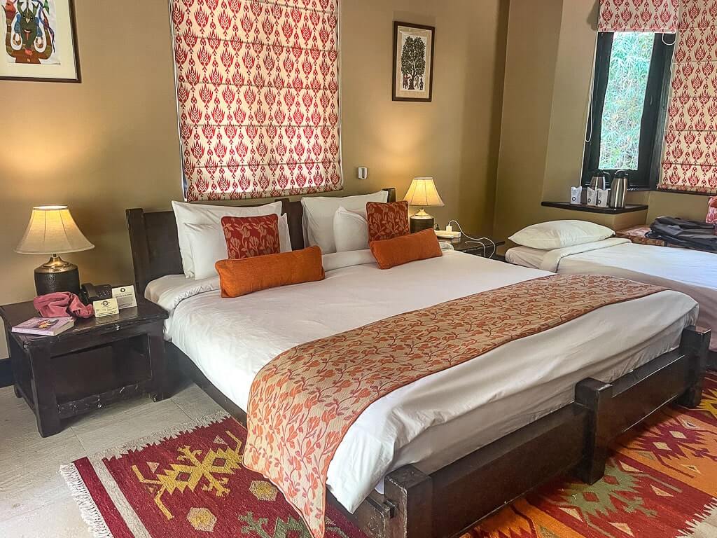 my room at King's Lodge Bandhavgarh