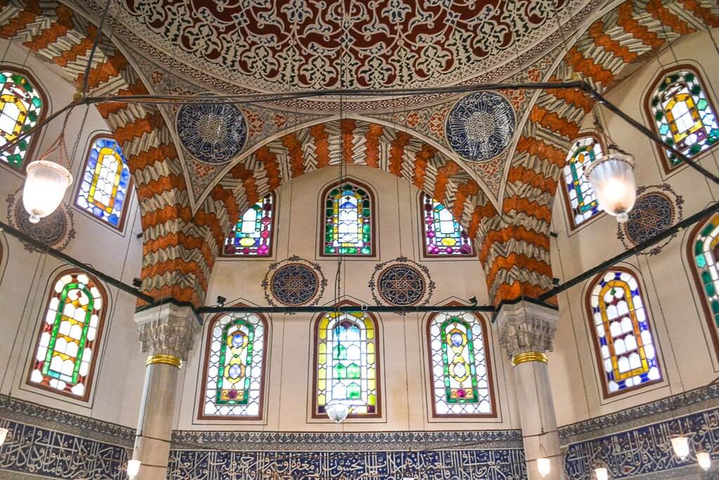 Inside the Blue Mosque