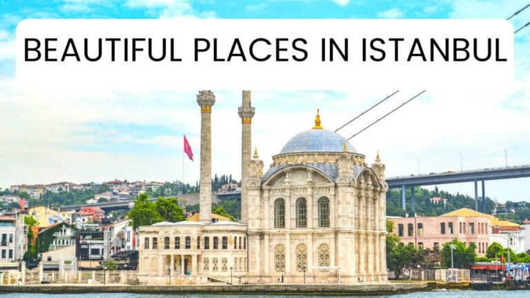 Visiting Istanbul Turkey? Looking for beautiful places to go in Istanbul? Grab this epic list of 16 most beautiful Istanbul places that will take your breath away. #Istanbul #Turkey