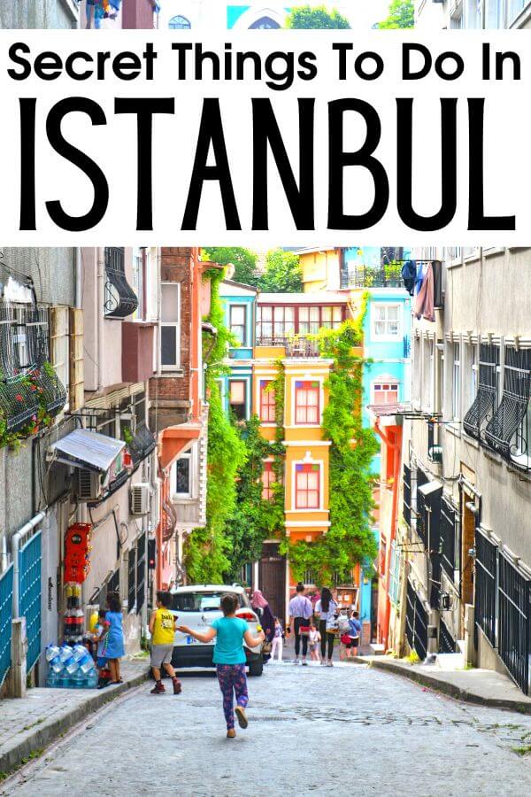 Traveling to Istanbul Turkey? Grab this Istanbul hidden gems list and avoid crowds with these 23 secret things to do in Istanbul. #Istanbul #Turkey