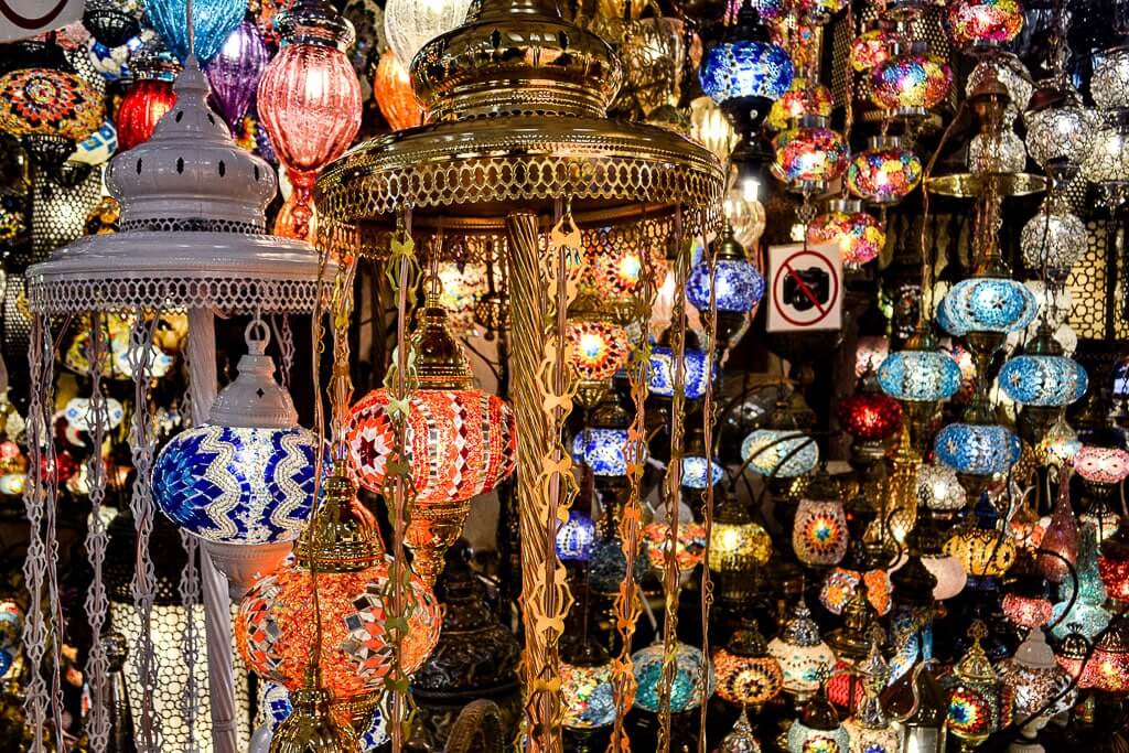 Lamps at Grand Bazaar, Istanbul