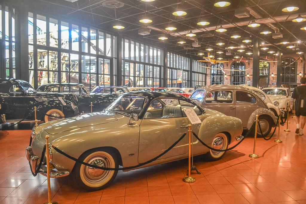 Car collection at Rahmi Koc Museum